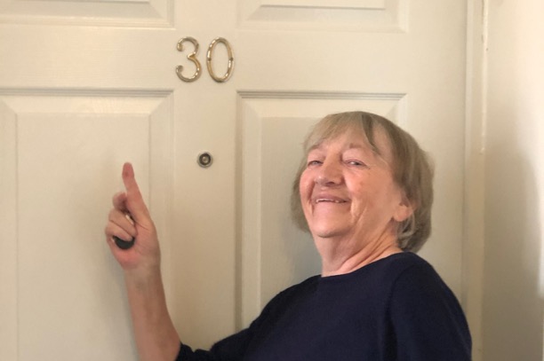 Mum showing us the way!
